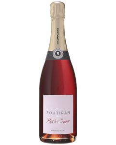 Champagne Soutiran Cuvee Rose de Saignee Brut