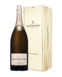 Louis Roederer Brut Premier Dublu Magnum Cutie de lemn